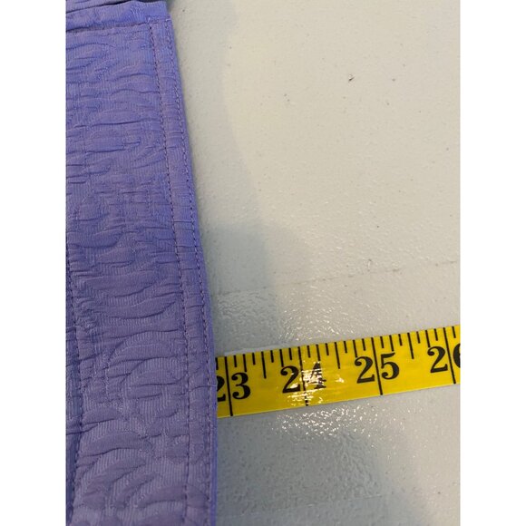 Laura Ashley Purple Textured Jacket Full Zip Lined Collared Jewel Buttons Small - Picture 7 of 10